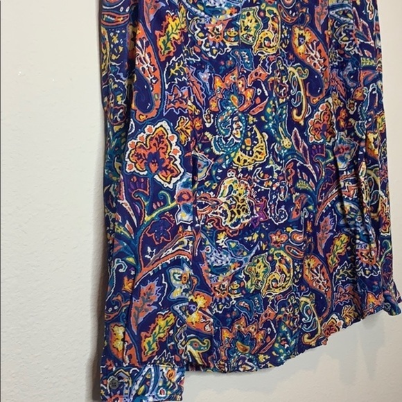 J.Mclaughlin Silk-Blend Blouse Small - Picture 5 of 11